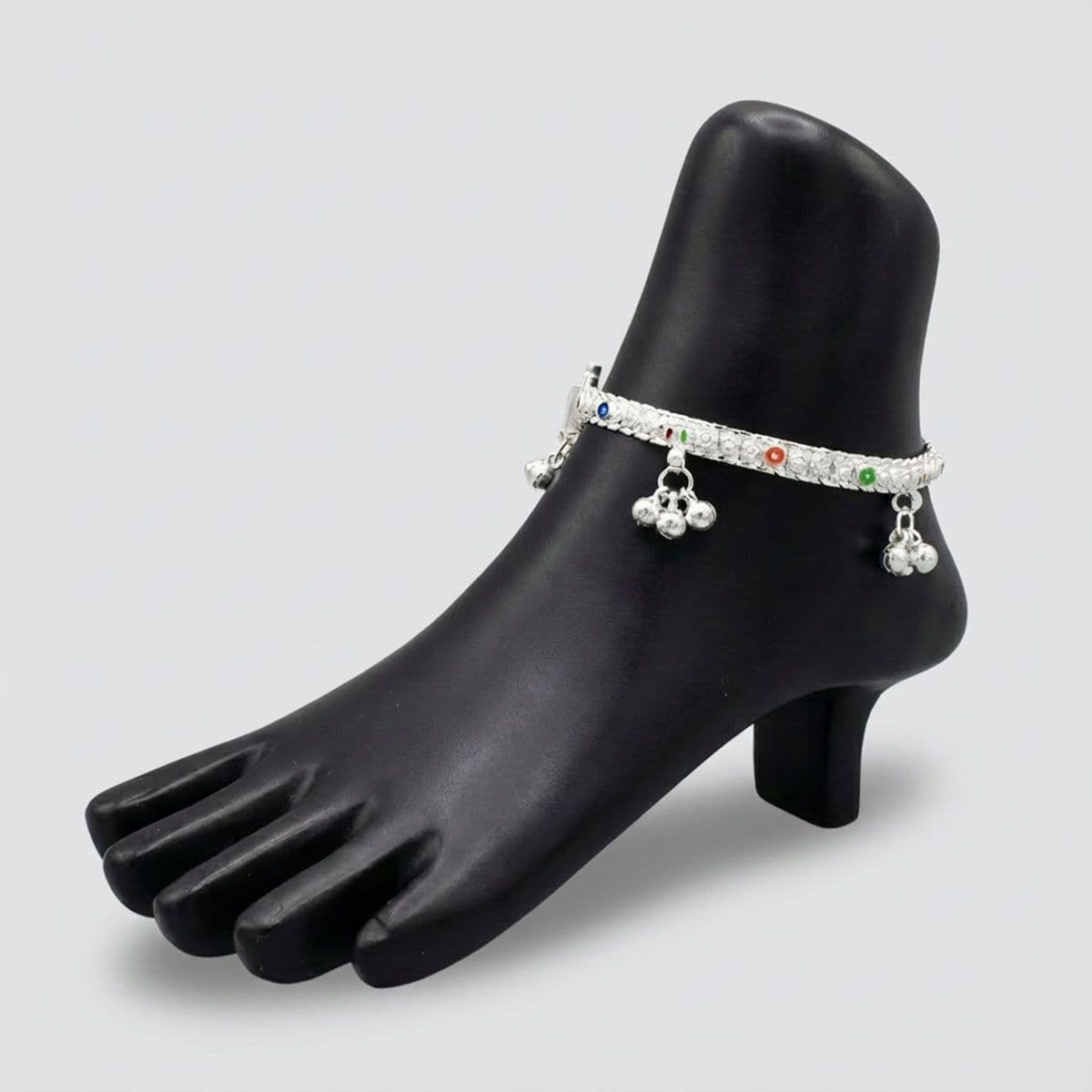 Traditional Silver Anklet